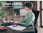 Levede Office Chair Gaming Chairs Executive Mid-Back Computer PU Leather Seat