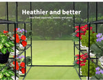 Levede Greenhouse Walk In 3 Tier Garden Shed PVC Cover Film Green House Tunnel