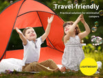 Mountview Pop Up Beach Tent Camping Portable Hiking Tents 2/4 Person Shelter