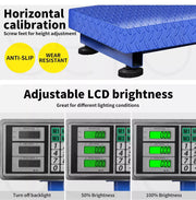 Digital Platform Scales 150KG Electronic Postal Shop Floor Scale Accurate