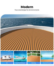 Manan Boat Flooring Eva Foam Marine Floor Matting Decking Self-adhesive 90x240cm