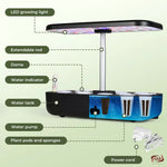 Hydroponics Growing System Indoor Garden Seed Starter Germination Smart Light