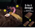 Mountview Double Sleeping Bag Outdoor Camping Hiking Thermal -10℃ Tent Sack