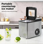 Spector Ice Maker Machine Commercial 2.1L Cube Tray 15KG/24H Stainless Steel