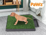 Pawz Indoor Dog Pet Grass Potty Training Portable Toilet Pad Tray Turf Mat Large