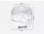 Toque Rice Storage Cereal Dispenser Grain Container Rotating Dry Food Box 10kg