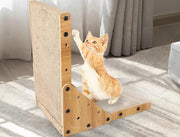 Pawz Cat Scratcher Scratching Board Corrugated Cardboard Scratch Bed Toy Pad Mat