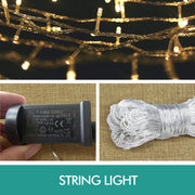 Christmas LED String Fairy Lights Net Mesh Outdor Decor Xmas Wedding Home Party