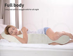 Dreamz Body Pillow Memory Foam Long Full Cushion Sleep Maternity Nursing Support