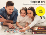 Jigsaw Puzzles 1000 Piece Eiffel Tower Adult Kids DIY Puzzle Toys Home Decor