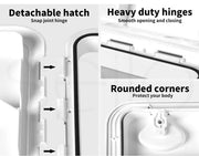 Manan Access Hatch Service Door Lockable Lid Caravan Storage rv Boat 440x315mm