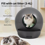 Pawz Automatic Smart Cat Litter Box Self-Cleaning With App Remote Control Large