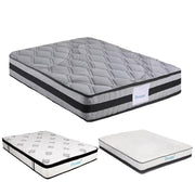 Dreamz Mattress Pocket Spring Bed Queen Double King HD Foam Medium Firm 21-30CM