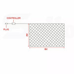 300/800 Led Curtain Fairy Lights Wedding Indoor Outdoor Christmas Garden Party