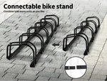 6 Bikes Stand Bicycle Bike Rack Floor Parking Instant Storage Cycling Portable