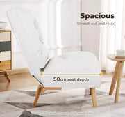 Levede Sofa Ottoman Set Accent Recliner Convertible Chair Lounge Gaming Couch