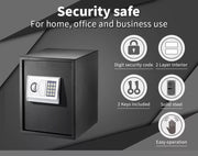 Security Box Electronic Safe Digital Lock Cash Deposit Password Home Office