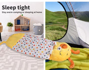 Mountview Sleeping Bag Child Pillow Stuffed Toy Kids Bags Gift Toy Dog 180cm L