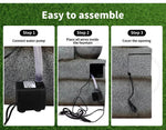 Lambu Solar/Electric Fountain Water Bird Bath Power Pump Indoor Garden Outdoor