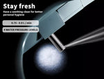 Electric Bidet Toilet Seat Cover LED Night Light Remote Control Antibacterial