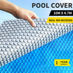 Solar Swimming Pool Cover 400 500 Micron Outdoor Bubble Blanket Covers 7 Sizes