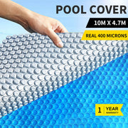 Solar Swimming Pool Cover 400 500 Micron Outdoor Bubble Blanket Covers 7 Sizes
