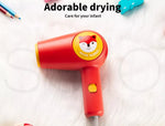 Low Heat Speed Hair Dryer Baby Infant Kid Grooming Blow Hairdryer Blower Heater