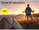 Military Backpack Tactical Camping Hiking Travel Rucksack Outdoor Trekking 80L