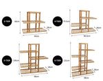 Levede 4 Tier Plant Stand Outdoor Indoor Flower Pots Rack Garden Shelf