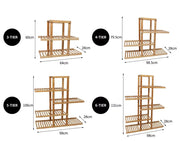 Levede 4 Tier Plant Stand Outdoor Indoor Flower Pots Rack Garden Shelf