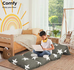 Dreamz Foldable Mattress Kids Pillow Bed Cushion Sofa Chair Lazy Couch 190x66cm