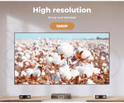 Mini Projector 4K Bluetooth WiFi 1080P Home Theater 5G USB HI-FI 8000 Lumen