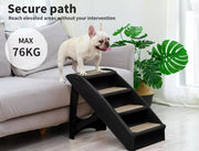 Pawz Pet Ramp Indoor Dog Steps Stairs Portable Cat Foldable Ladder For Bed Sofa