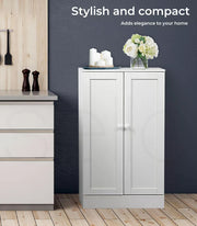 Levede Buffet Sideboard Cabinet – Storage with Adjustable Shelf & Cupboard Doors