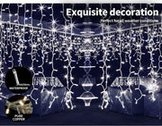 LED Fairy String Lights Curtain Xmas Outdoor Wedding Party Garden Decorations