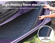 Mountview Double King Single Swag Camping Swags Canvas Dome Tent Free Standing