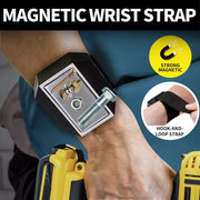 Magnetic Tool Holder Wrist Band Magnet Strap Belt Screws Bolts Nuts Nails Tools