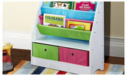 Levede Kids Toy Box Bookshelf Organiser Display Shelf Storage Rack Drawer Bins