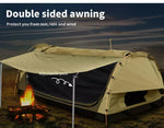 Mountview Double King Single Swag Camping Swags Canvas Dome Tent Free Standing