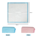 Pawz 60x60cm Pet Dog Training Pads Indoor Puppy Potty Pee Mat Blue 400 PCS