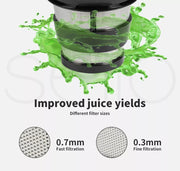 Slow Juicer Cold Press Juicers Extractor Whole Fruit Vegetable Health Processor