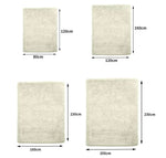 Marlow Floor Rugs Shaggy Rug Soft Large Carpet Area Living Room Bedroom 200x300