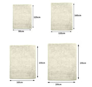 Marlow Floor Rugs Shaggy Rug Soft Large Carpet Area Living Room Bedroom 200x300