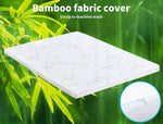 Dreamz Cool Gel Memory Foam Mattres Topper 5/8cm Bamboo Cover Double King Queen