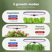 Hydroponics Growing System Indoor Seed Germination Garden Starter Kit 15 Pots