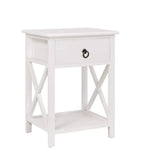 Levede 2x Bedside Tables Drawers Side Table Storage Cabinet Nightstand Bedroom