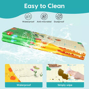 Bopeep Kids Play Mat Baby Crawling Pad Floor Foldable XPE Foam Non-slip Carpet