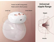 Portable Electric Breast Pump Wearable USB Silent Hands-Free Automatic Milker