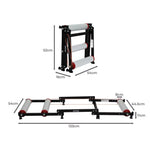 Spector Bike Roller Adjustable Bicycle Trainer Stand Cycling Training Fitness