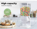 Toque Cereal Dispenser 5.5L Grain Container Dry Food Storage Box Pet Feeder